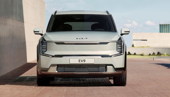 기아, EV9 양산형 디자인 공개... E-GMP 기반 대형 전동화 SUV