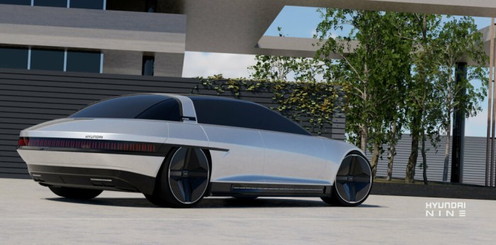너무나 파격적인 모습의 현대차 나인 콘셉트카(Hyundai Nine EV Concept)