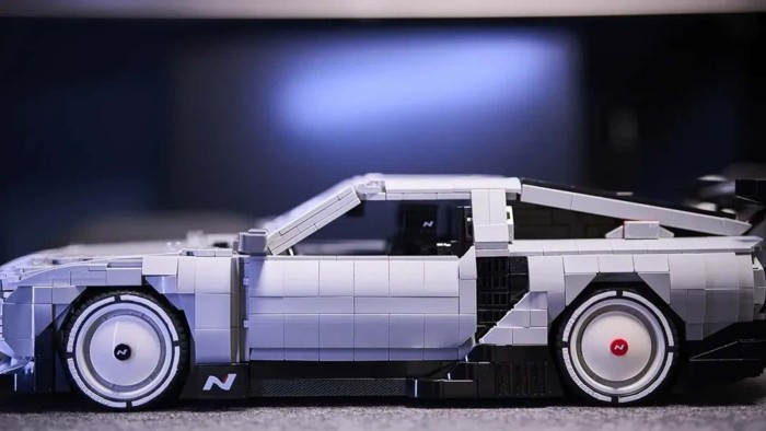 레고로 만든 현대 N 비전 74 컨셉