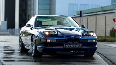 만하르트(Manhart), V8 엔진 스왑한 BMW 8시리즈 레스토모드 공개