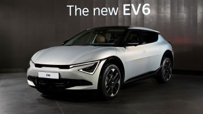 기아 EV6 페이스리프트, ‘더 뉴 EV6’ 공개... 1회 충전 주행가능거리 494km로 증가