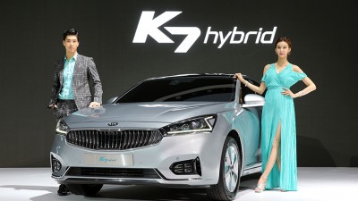 기아차, K7 하이브리드 외관 디자인 첫 공개