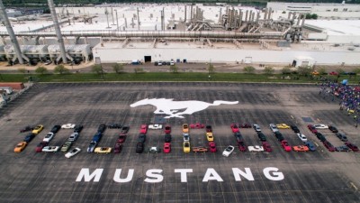 포드 머스탱, 1천만 대 생산 돌파... 2019 윔블던 화이트 GT V8