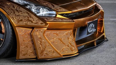 일본 튜너가 금도장한 닛산 GT-R