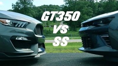 포드 GT350 vs 카마로 ss